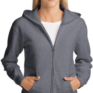 Hanes Womens Long Sleeve Fleece Zipper Active Hoodie , Sz XXL 925419